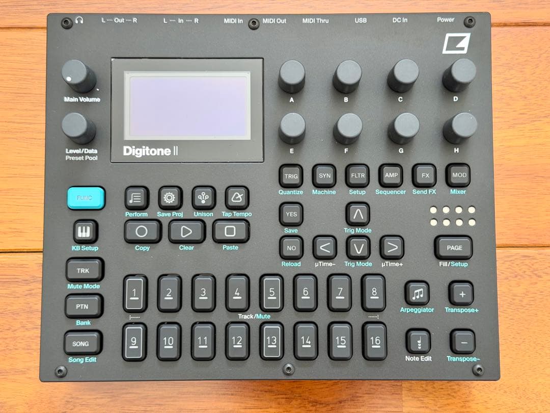 Elektron Digitone II 本体 箱 AC付 USB欠品