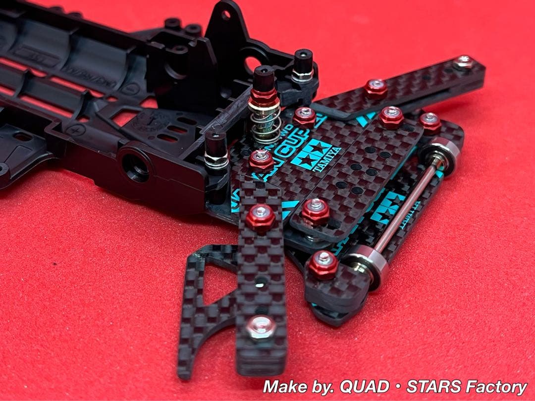 【TNK様オーダー商品】VZ用　1軸リヤアンカー＋リヤスキッド【プリント面裏側】