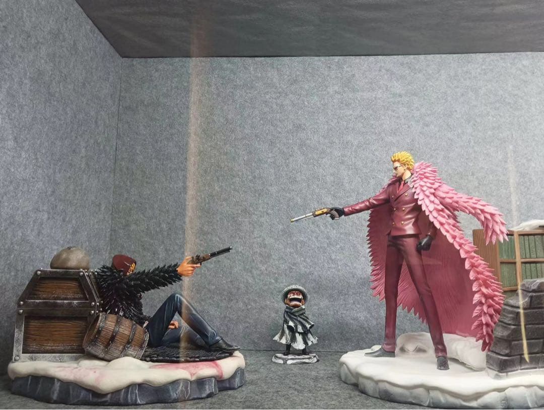 ワンピース ドフラミンゴ vs コラソン ガレージキット ガレキ スタチュー