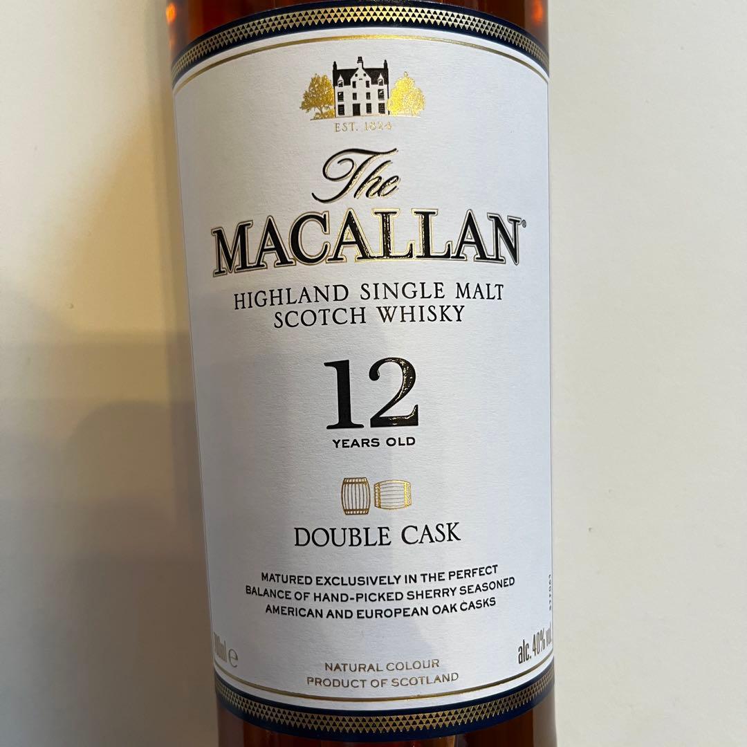 m*u様 The Macallan 12 Double Cask 700ml 4