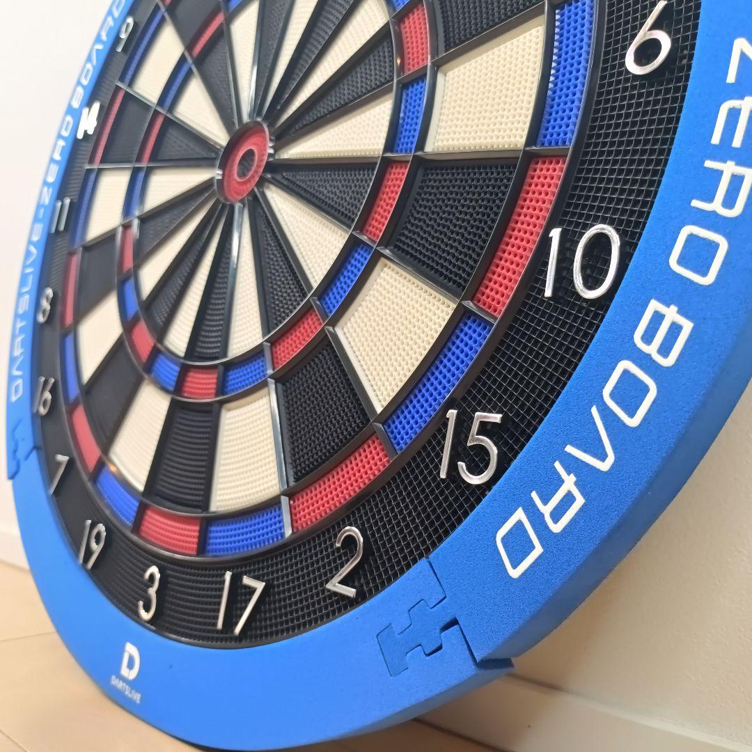 【ほぼ未使用/完品】ダーツライブゼロボード　ダーツボード　極静音　15.5インチ