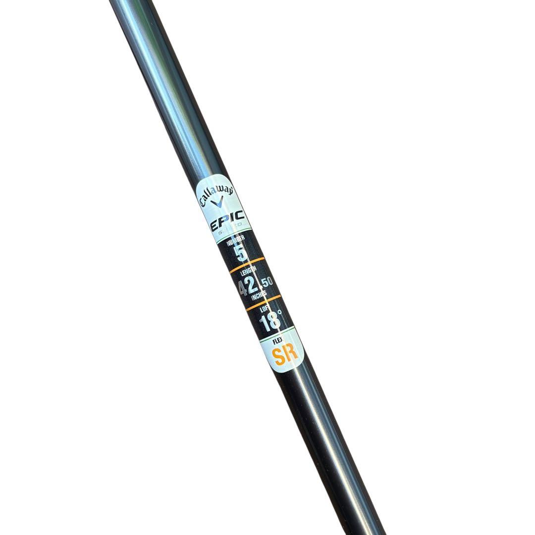 キャロウェイ EPIC SPEED 5W フェアウェイウッド 純正シャフト SR