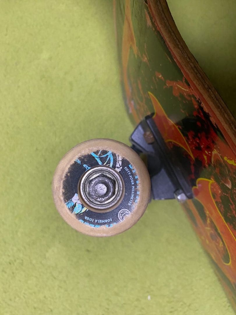 炎のグラフィック スケートボード コンプリート