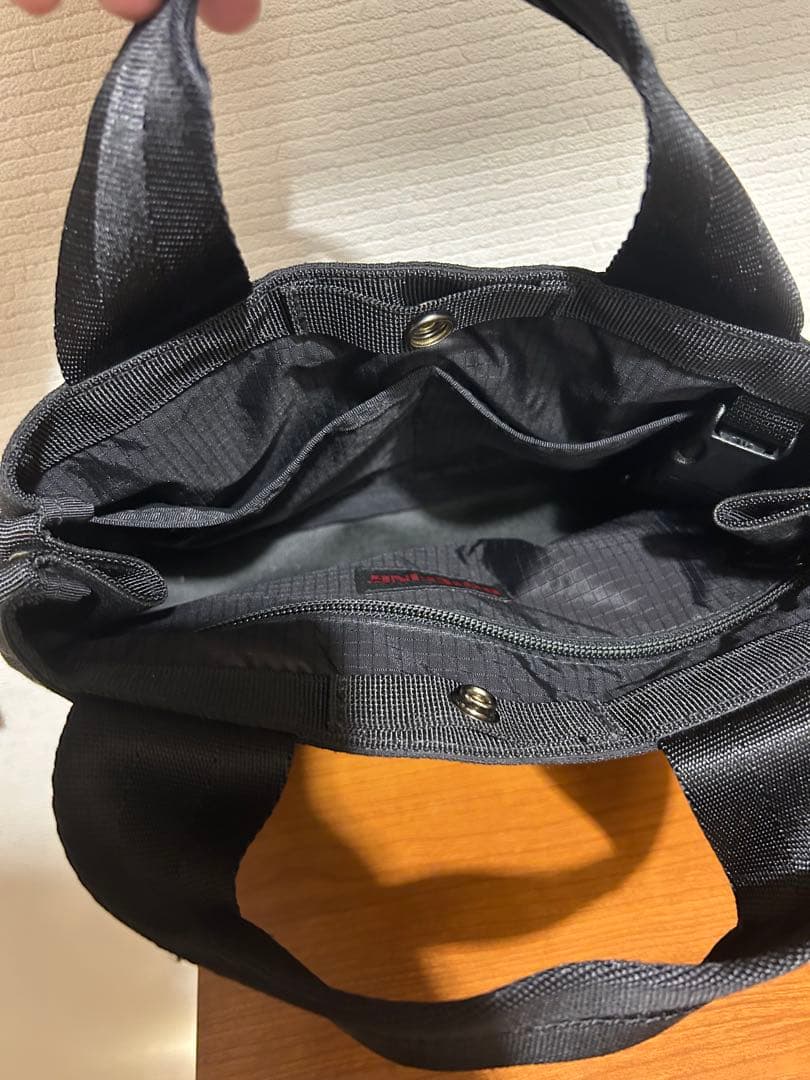 BRIEFING 黒 カートバッグ