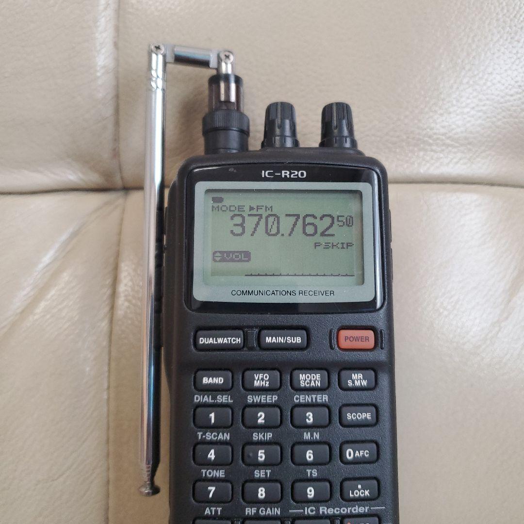 美品 ICOM IC-R20 広帯域受信機
