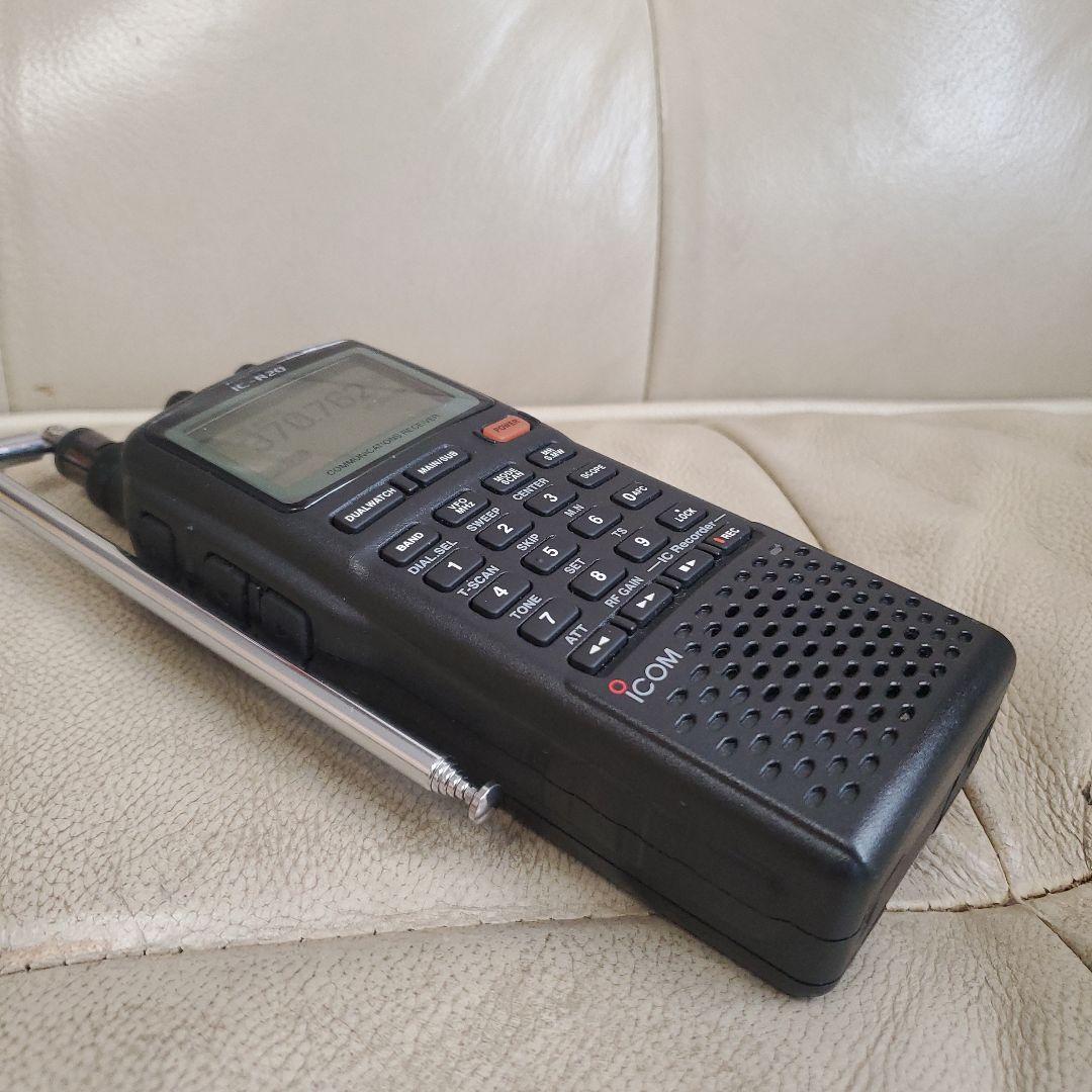 美品 ICOM IC-R20 広帯域受信機