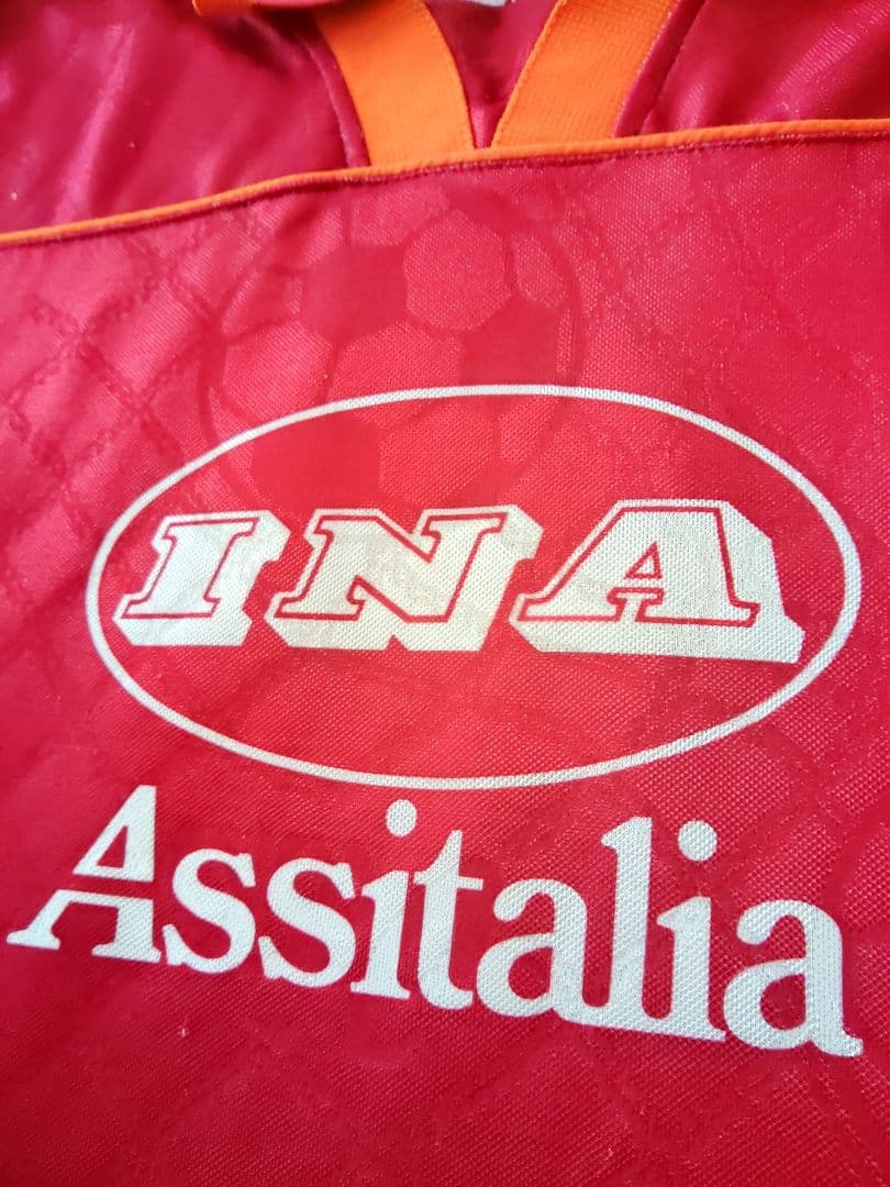 ヴィンテージユニフォーム95/96ASローマNo.12アシックス