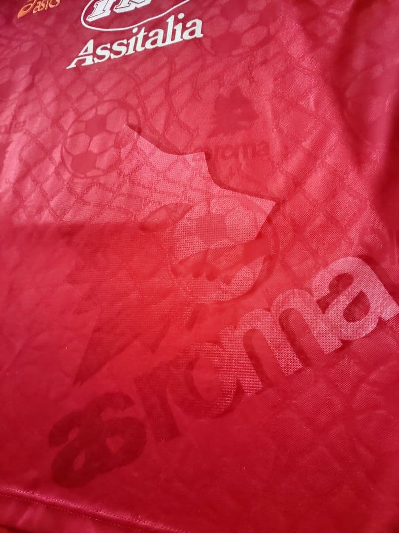 ヴィンテージユニフォーム95/96ASローマNo.12アシックス