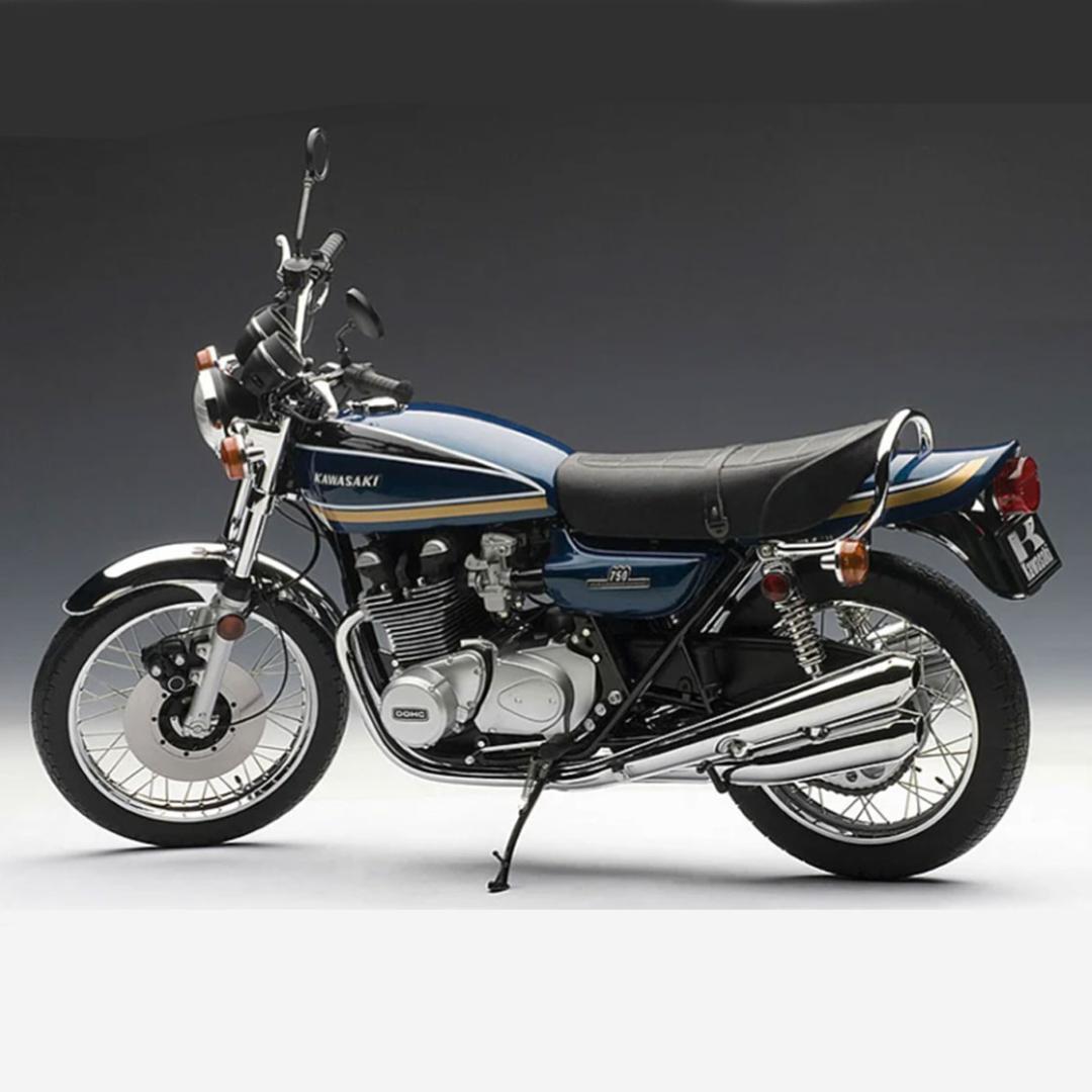 【100台限定／新品未開封】Kawasaki Z2A 1975 青玉虫／マルサン