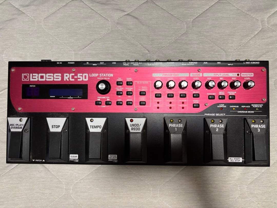K*T様 BOSS RC-50 LOOP STATION