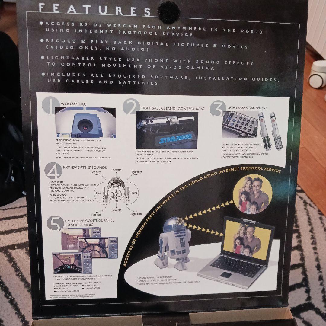 STAR WARS、R2-D2、ワイヤレスウェブカメラ