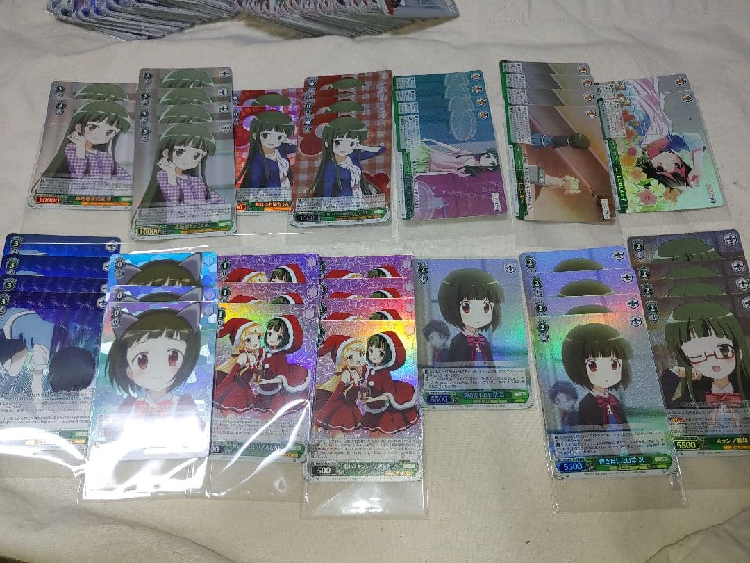 ヴァイスシュヴァルツ きんいろモザイク SR RRR まとめ売り