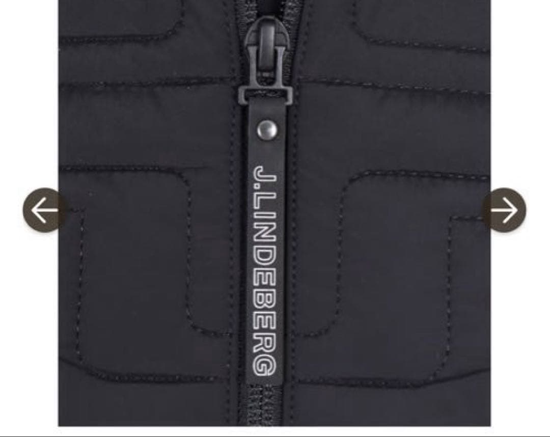 JLブリッジキルトゴルフジャケット ジェイリンドバーグ レディース　38