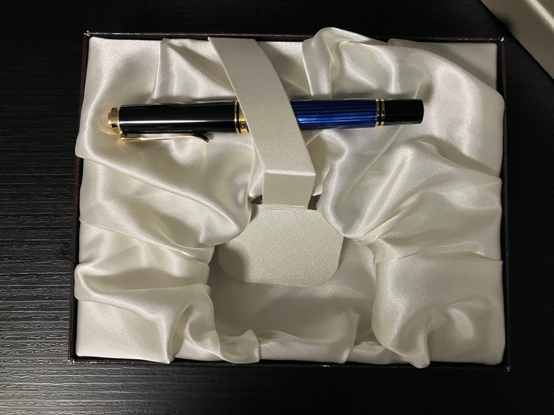 スーベレーンm400 EF 極細字 青縞 旧型 エーデルシュタイン タンザナイト