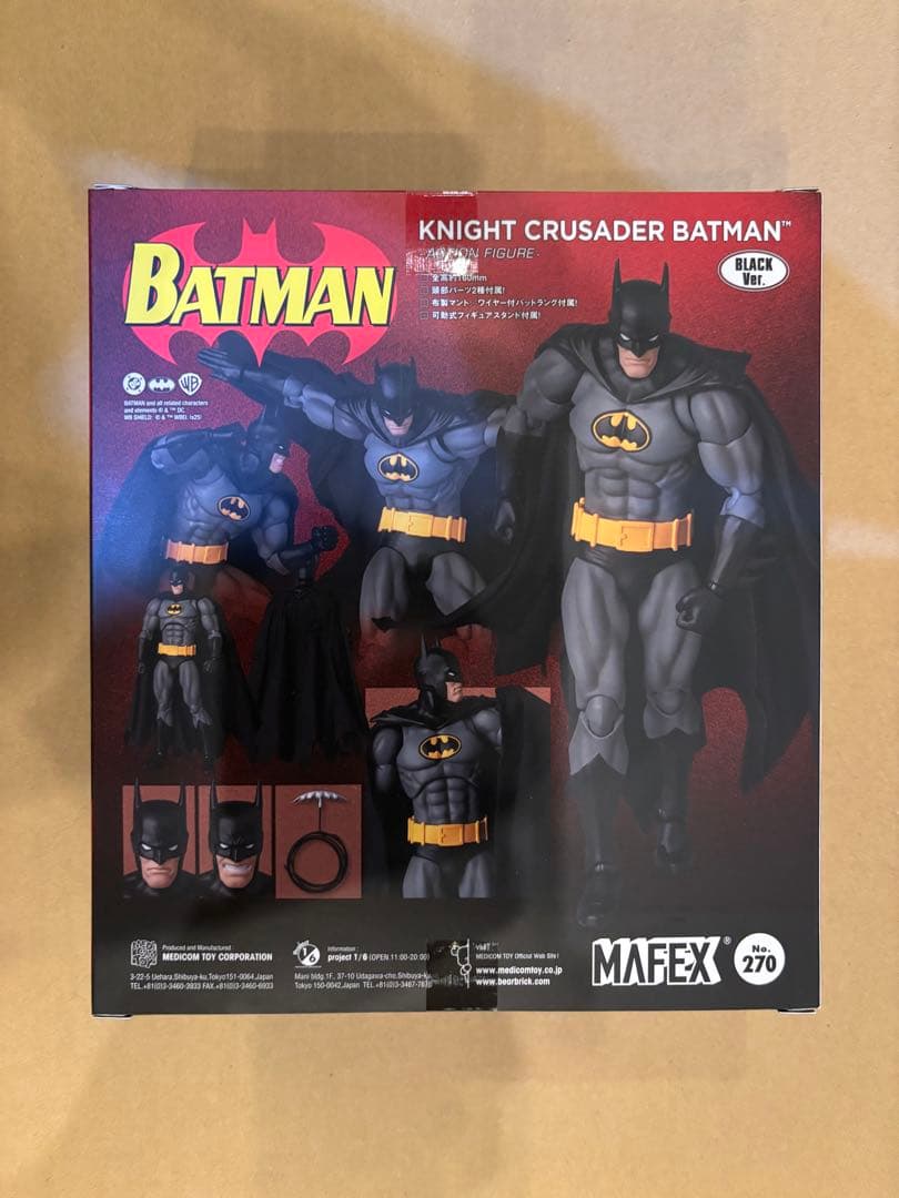 アメコミ MAFEX No.270 KNIGHT CRUSADER BATMAN