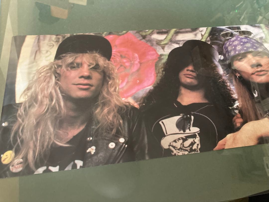 激レア　Guns N' Roses プロモポスター　ガンズアンドローゼズ　axl