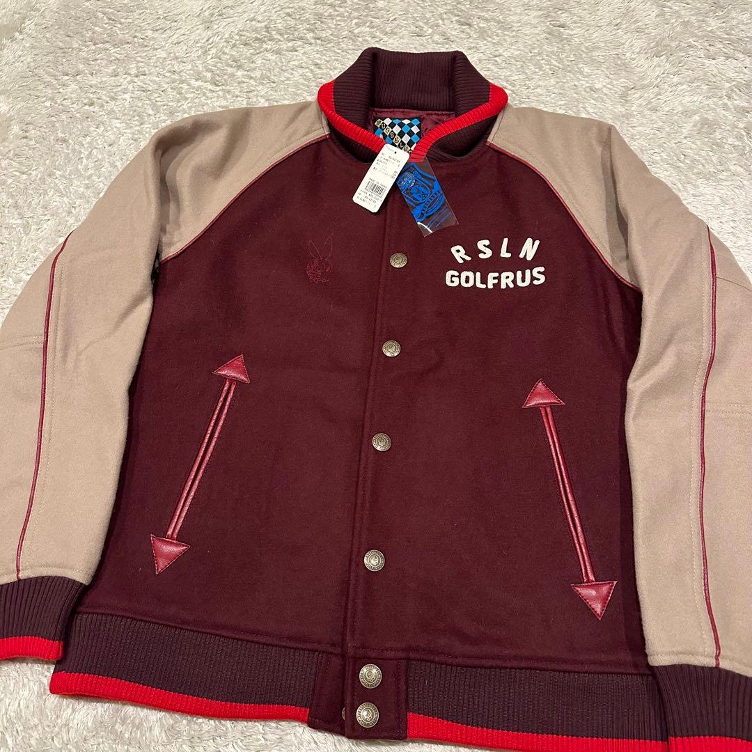 新品　Russeluno ラッセルノ　スタジャン　ジャケット　メンズ　サイズ5