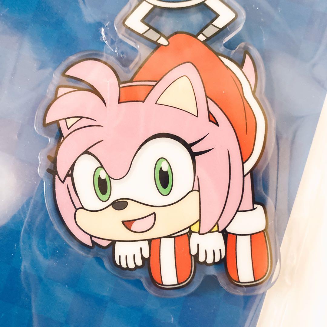 UFOつままれアクリルキーホルダー　ソニックザヘッジホッグ　全種コンプリート新品