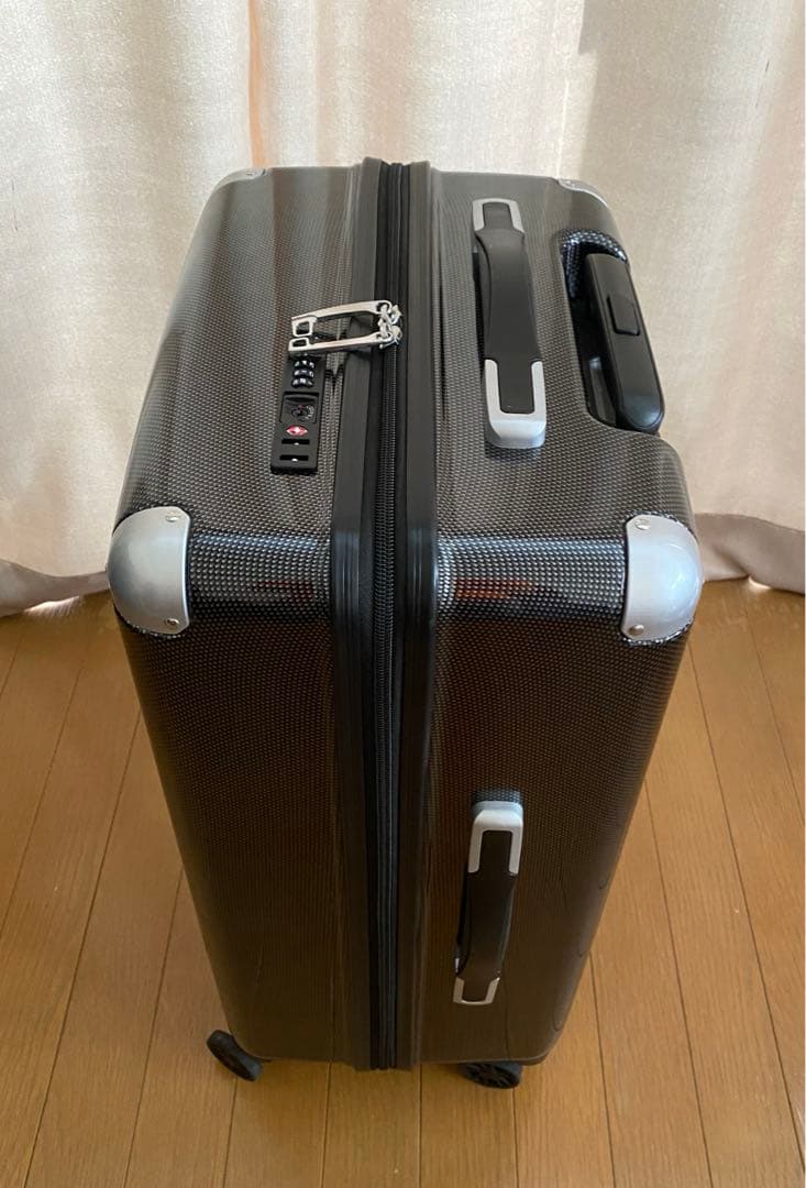 スーツケースキャリー 47L カーボンブラック ALI-6008-22 TSA付