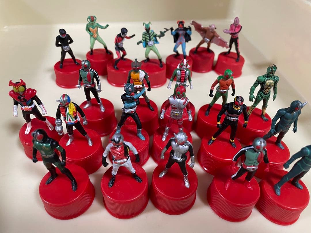 ボトルキャップ　仮面ライダー　フルカラー　23体セット　ペプシ