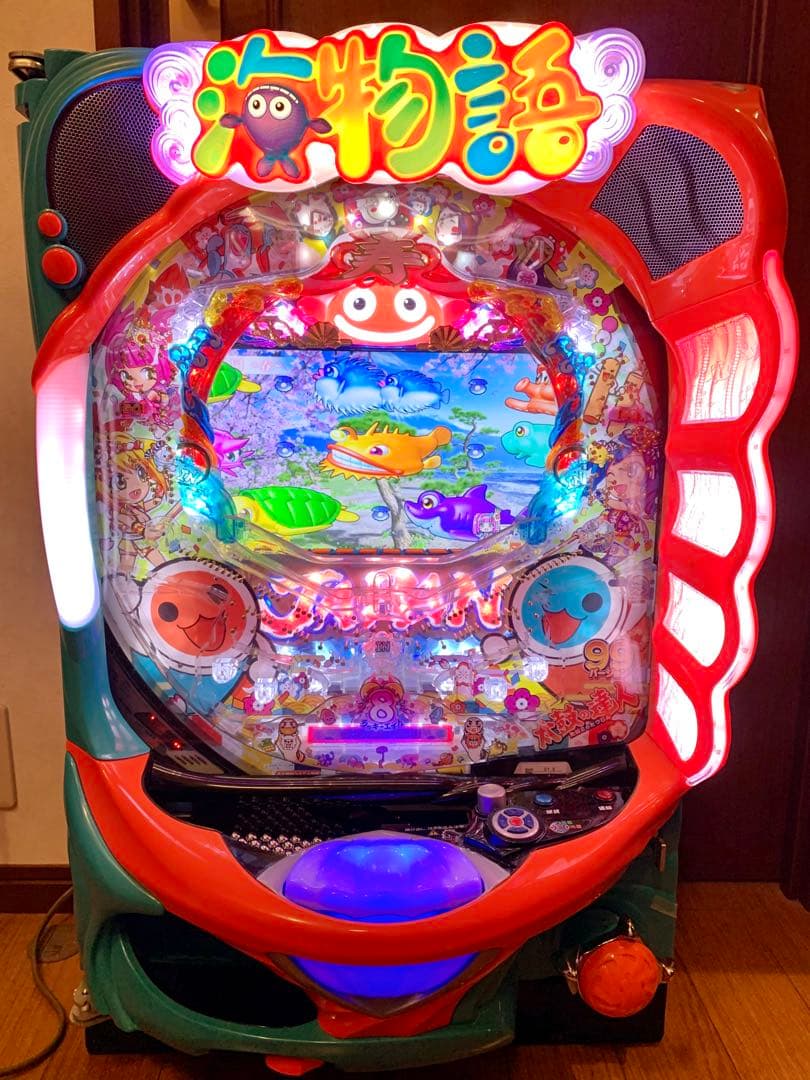 ☆実機 PAスーパー海物語 IN JAPAN2 with 太鼓の達人　パチンコ