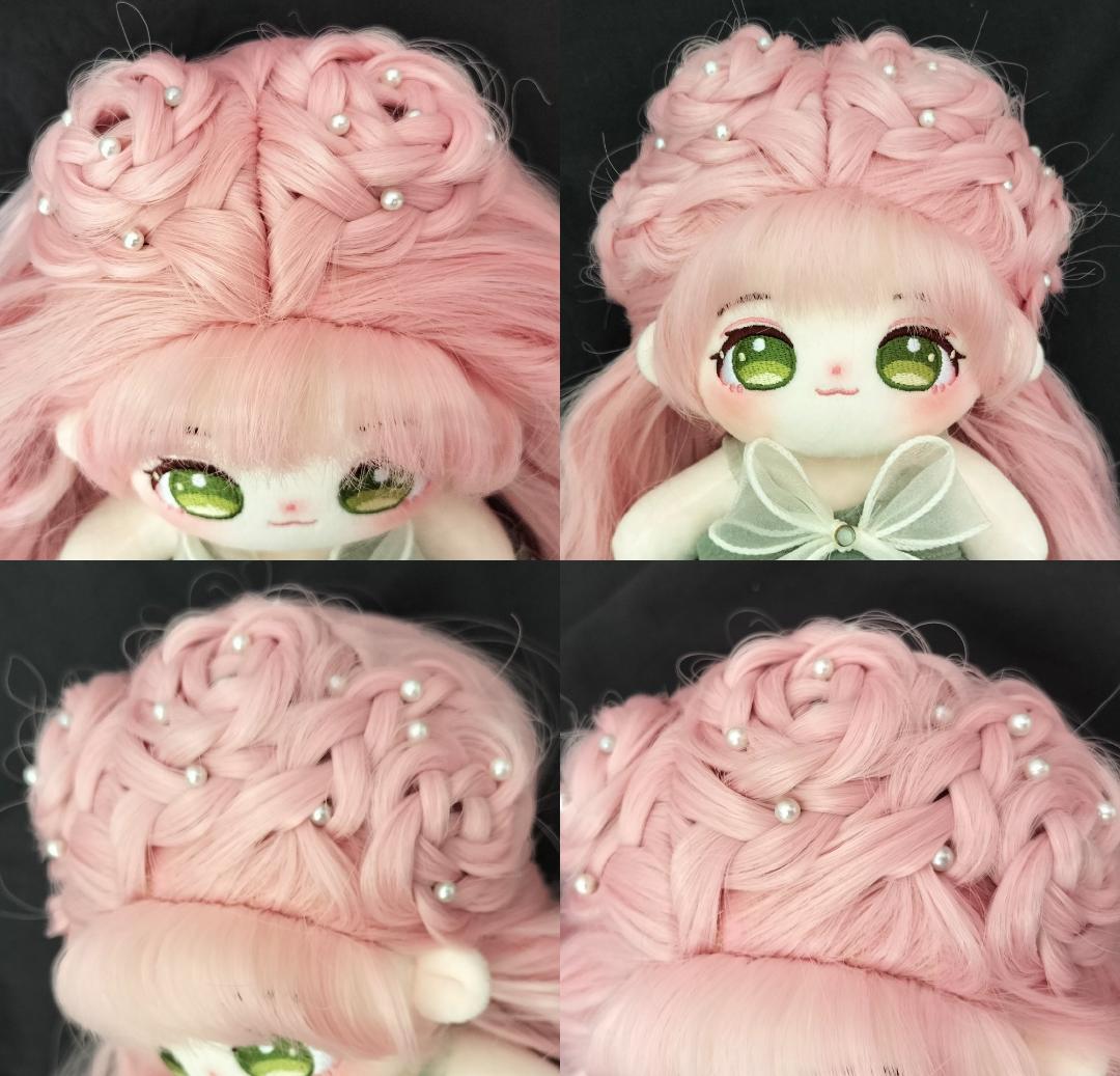 kiki中韓ぬいウィッグ　着せ替えぬいぐるみ　「ヘアアレンジ」参考説明