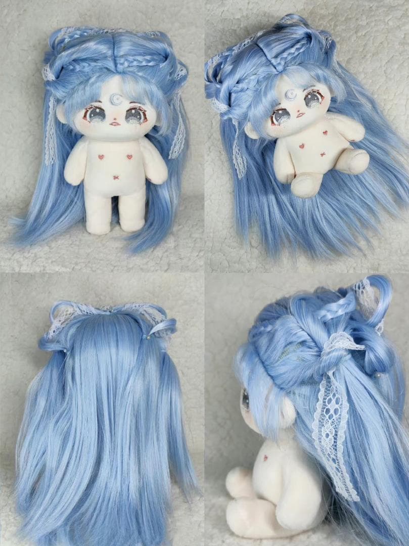 kiki中韓ぬいウィッグ　着せ替えぬいぐるみ　「ヘアアレンジ」参考説明