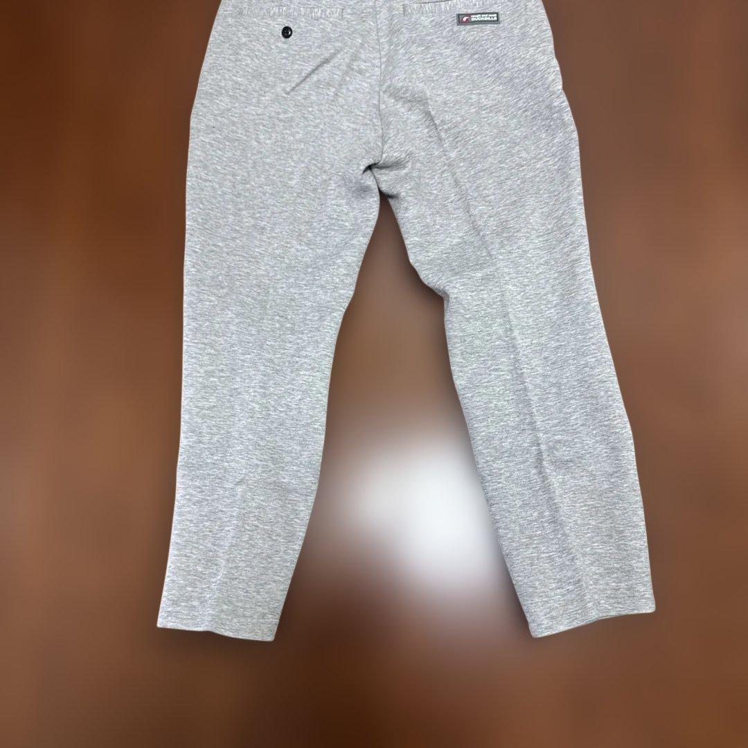 RSD ロゴ入り グレー スラックスパンツ　rough & swell