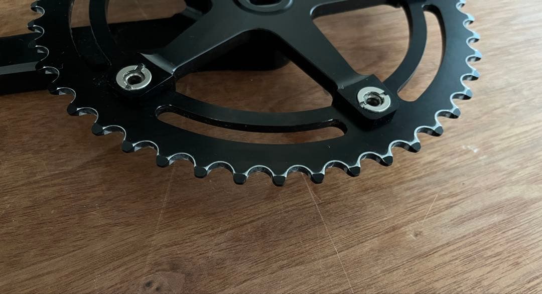 パーツ BLUE LUG RMC track crank set (all black)