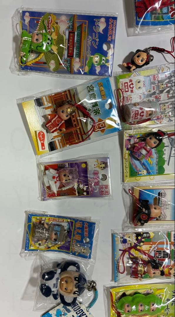 ご当地キューピー　ストラップ 20個