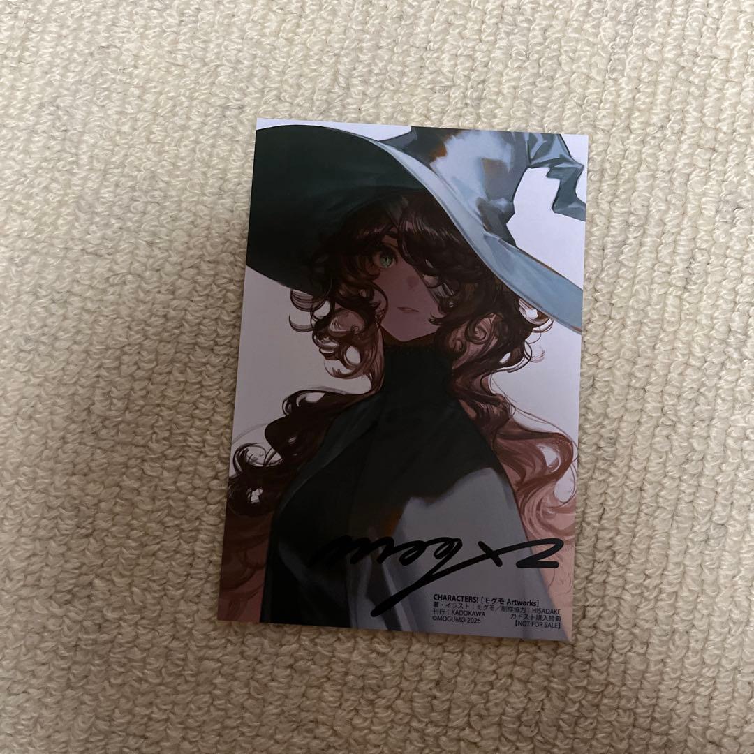 CHARACTERS! ［モグモArtworks］　複製サインポストカード