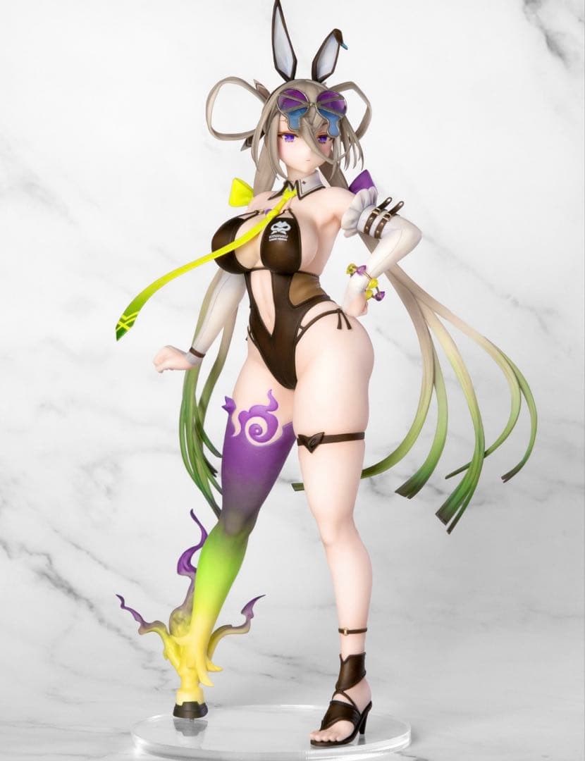 となモ8　AMON WORKS 阿紋　FGO呼延灼 水着　ガレージキット　名刺付