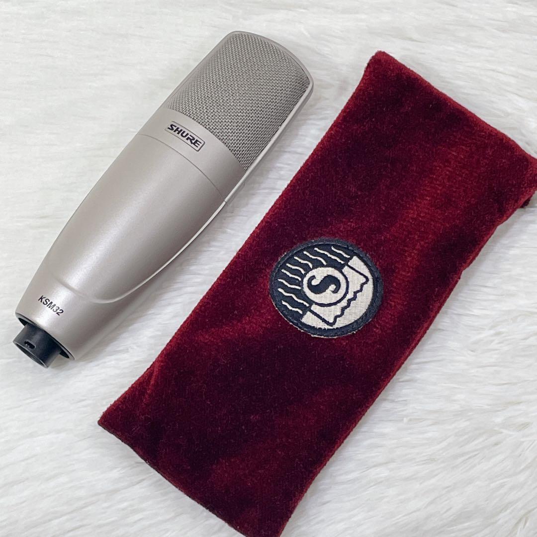 希少【美品】SHURE コンデンサーマイク【KSM32】①