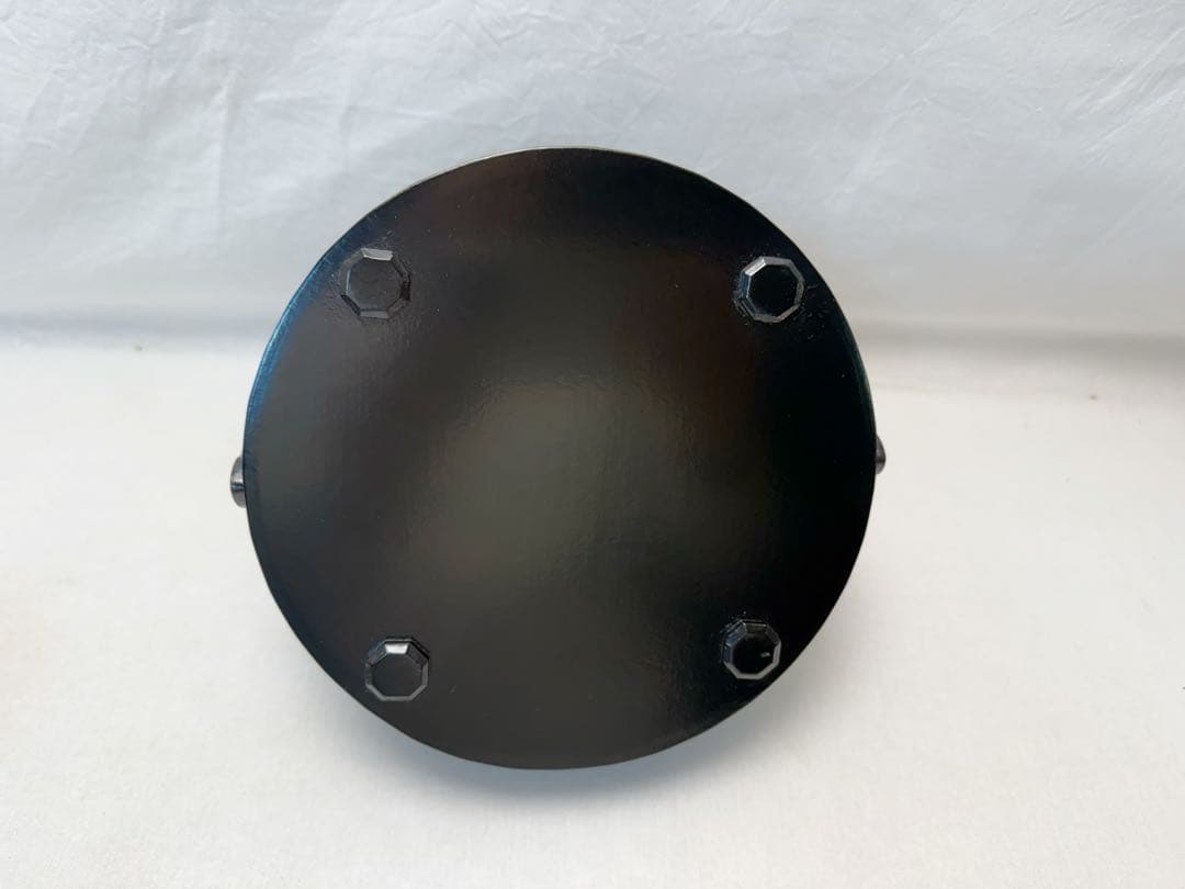 ほぼ未使用 茶道具 丸手付莨盆一閑塗 宗旦好写 曽根幸風作 染付火入灰吹灰付元箱