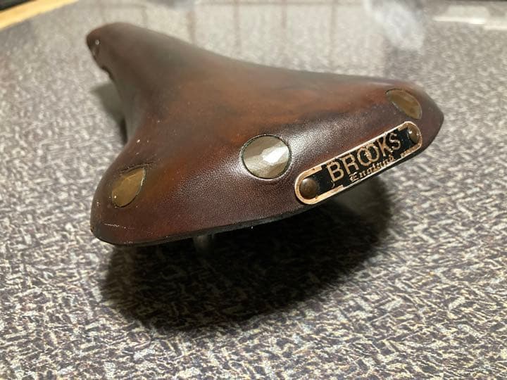 激レアBROOKS スイフト チタニウム チタンSWIFTビンテージ本革サドル