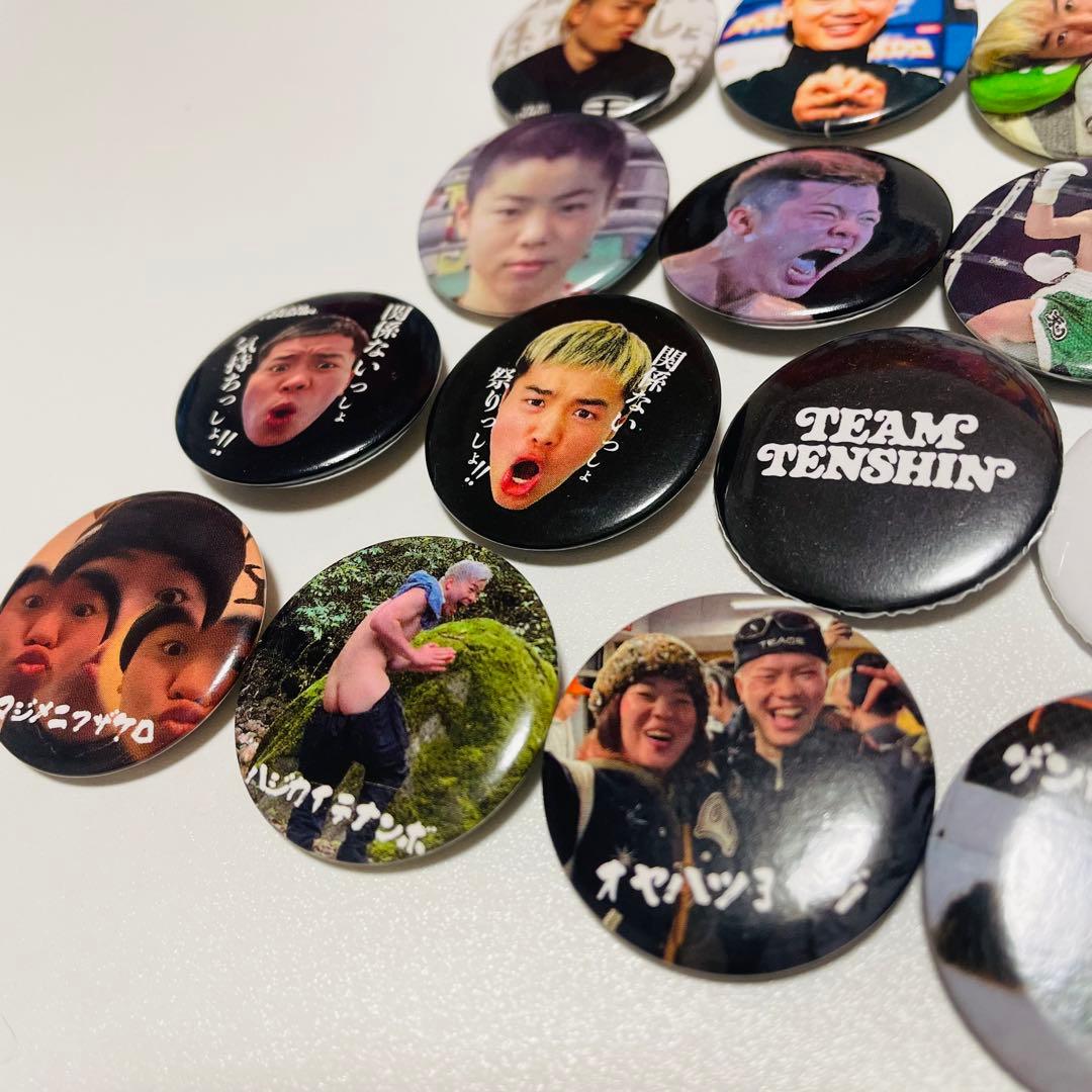 那須川天心☆缶バッジ18個セット