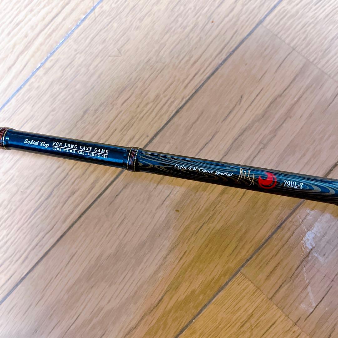 美品　ダイワ 月下美人 ST 79UL-S ソリッドティップ