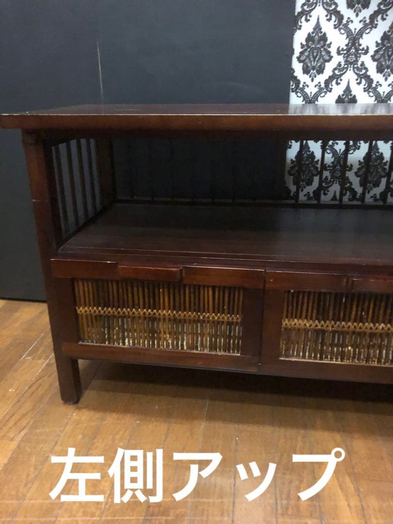 高級アジアン♦️オリエンタル リゾートボード♦️引き出し付 大容量♦️補償付 送料込