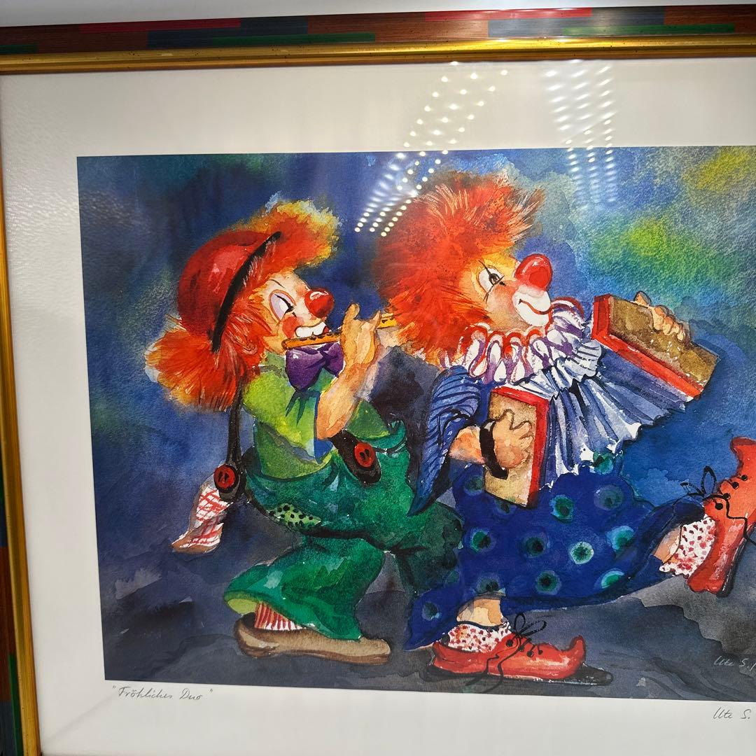 Ute S. mertens，たのしいデュエット　リトグラフ