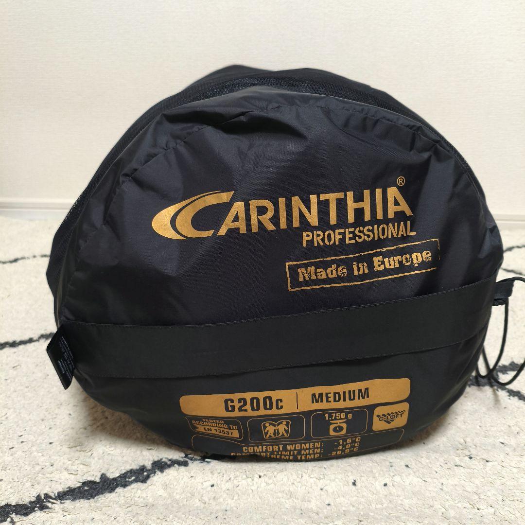 【美品】CARINTHIA G200c シュラフ 寝袋 カリンシア プロ