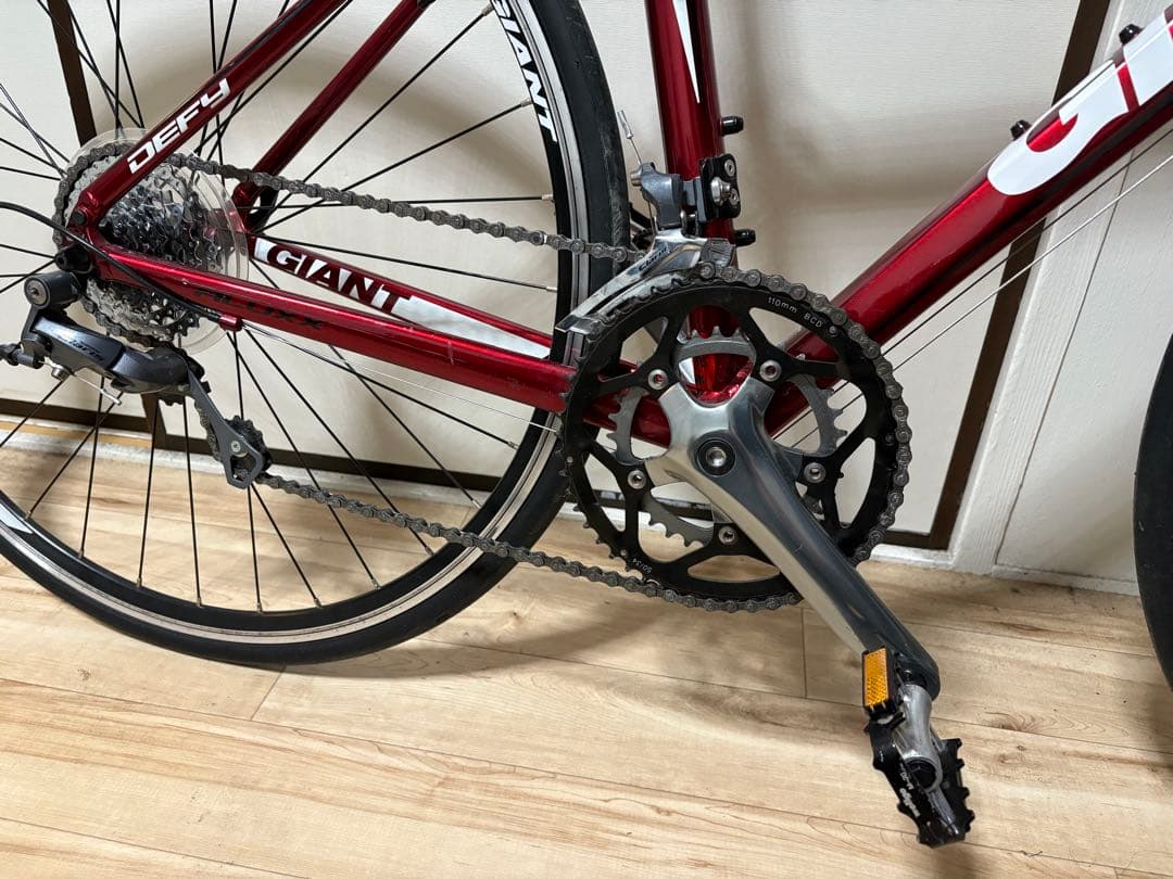 GIANT DEFY レッド ロードバイク