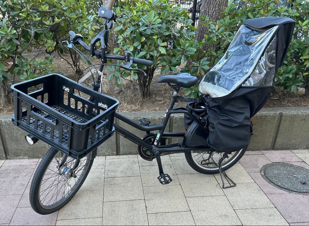 ブリヂストン　トートボックス　ラージ　チャイルドシート付き　直接お引き渡し