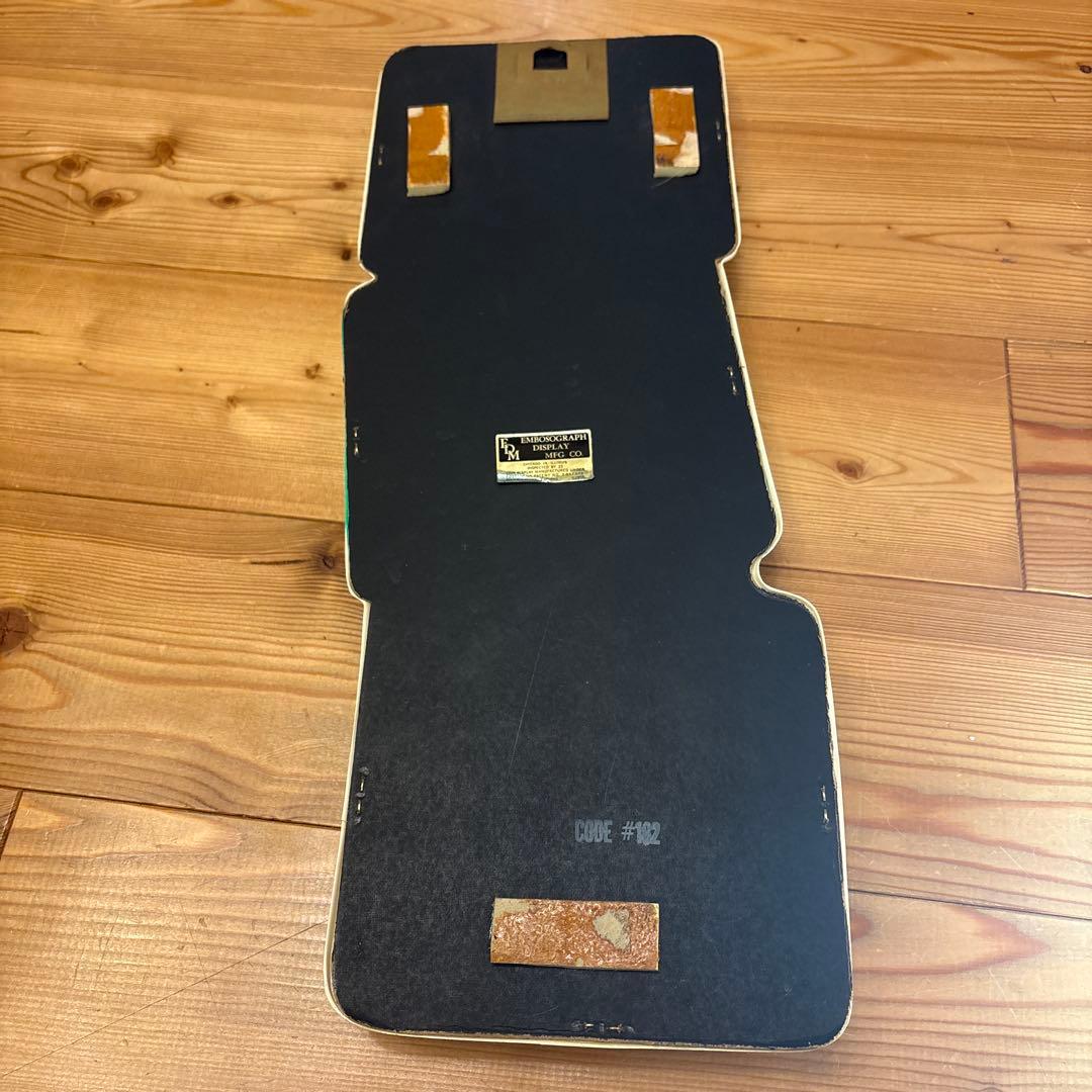 スーパーレア！　1965年　セブンアップ　エンボス　3D氷　看板　ストアサイン