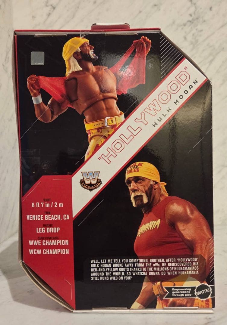 WWE マテル ハルク ホーガン プロレス フィギュア