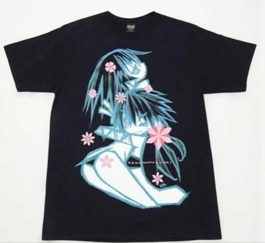 物語シリーズ　セカンドシーズン　描き下ろし Tシャツ　神原駿河　戦場ヶ原ひたぎ