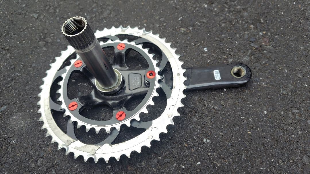 カンパニョーロ　ケンタウル　カーボンクランクセット10s 50/34