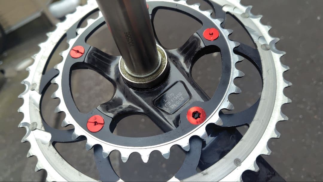 カンパニョーロ　ケンタウル　カーボンクランクセット10s 50/34