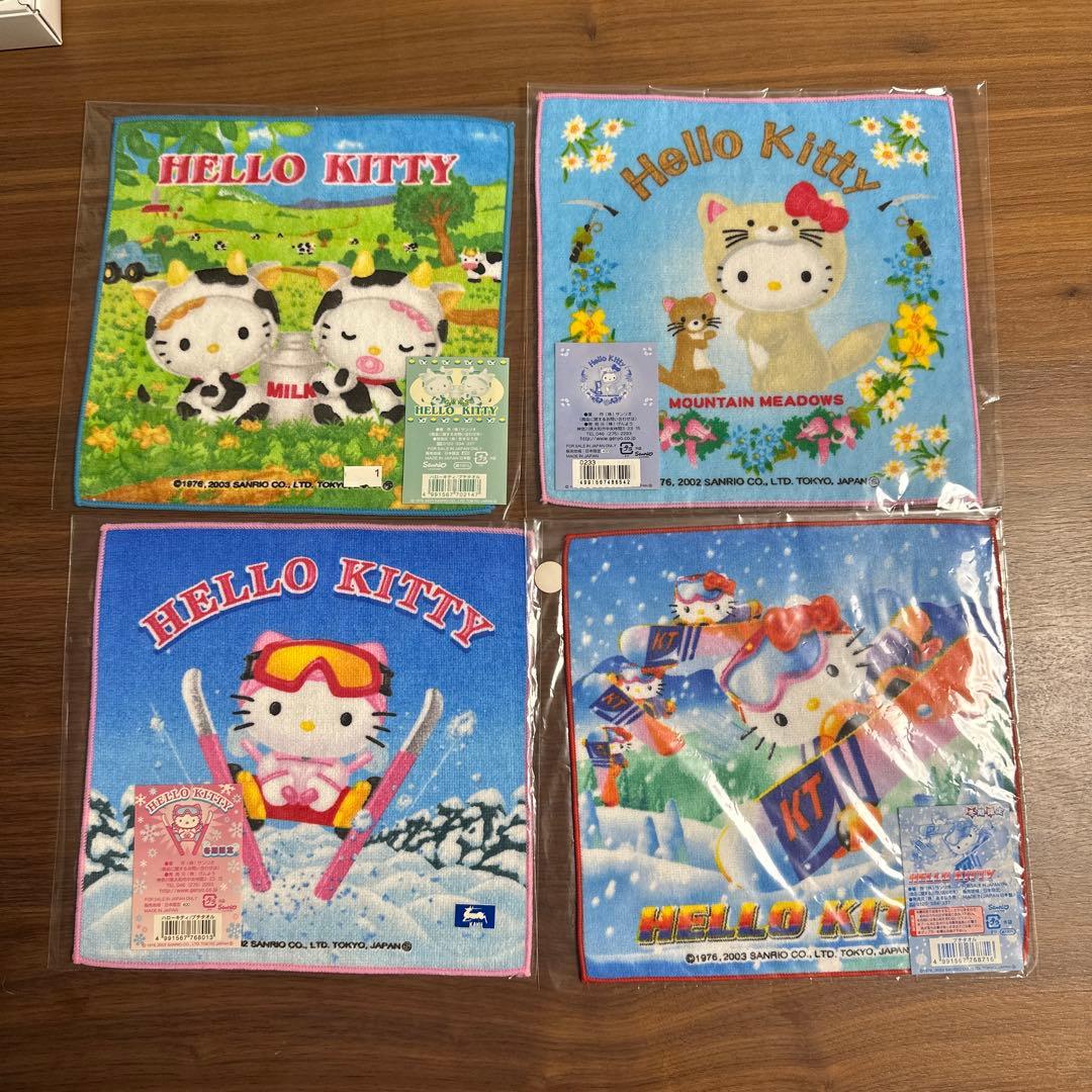 Hello Kitty ハローキティ　観光名所ハンカチセット