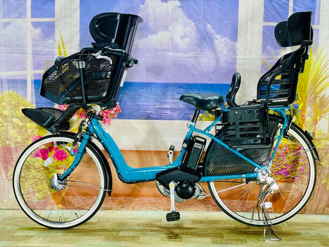 破格！アンジェリーノ26インチ⭐️ブリヂストン子供乗せ電動アシスト自転車Y2266