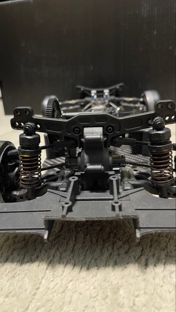 ドリフトラジコンYD-2 神風コンバージョン カーボンシャーシ　アルミパーツあり